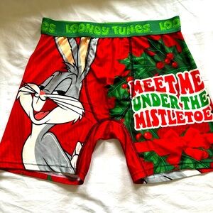 Looney Tunes Christmas Boxer Briefs size Medium